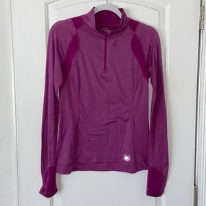 REI 1/4 zip pullover top base layer S